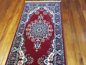 100% wool Saphir  95150  330 size 85 x 350 cm Belgium