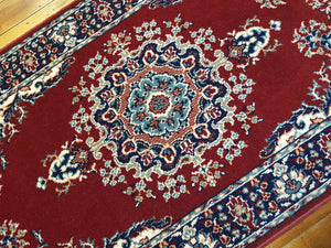 100% wool Saphir  95150  330 size 85 x 350 cm Belgium