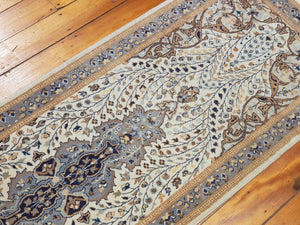 Hand knotted wool Rug 19762 size 197 x 62 cm Iran