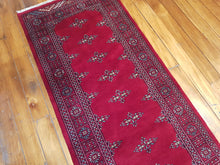 Load image into Gallery viewer, Hand knotted wool Rug 16 size 202 x 78 cm Pakistan