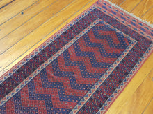 Load image into Gallery viewer, Hand knotted wool Rug 42 size  248 x 61 cm Afghanistan