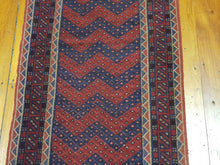 Load image into Gallery viewer, Hand knotted wool Rug 42 size  248 x 61 cm Afghanistan