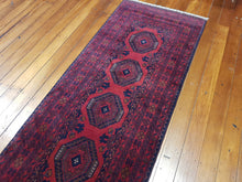 Load image into Gallery viewer, Hand knotted wool Rug 27 size 294 x 80 cm Afghanistan