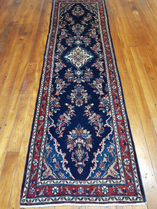 Hand knotted wool Rug 14600 size 300 x 84 cm