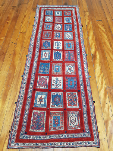 Hand knotted wool Rug 1545 size 244 x 83 cm