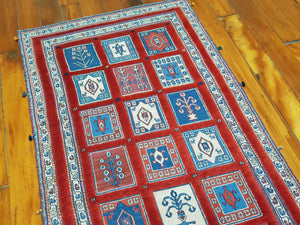 Hand knotted wool Rug 1545 size 244 x 83 cm