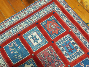 Hand knotted wool Rug 1545 size 244 x 83 cm