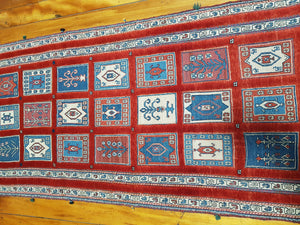 Hand knotted wool Rug 1545 size 244 x 83 cm