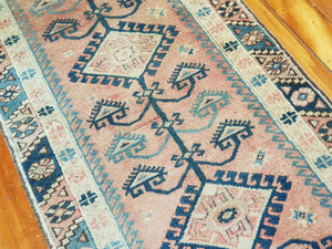 Hand knotted wool Rug 26976 size 269 x 76 cm Turkey