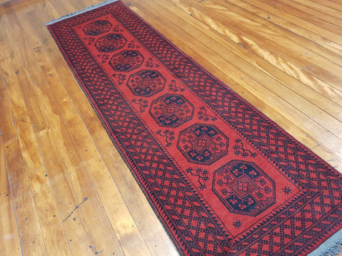 Hand knotted wool Rug  16   280 x 75 cm 