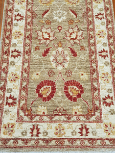 Hand knotted wool Rug 99 size 310 x 75 cm Afghanistan
