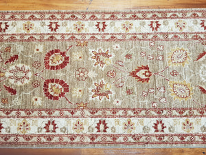 Hand knotted wool Rug 99 size 310 x 75 cm Afghanistan