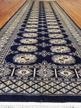 Load image into Gallery viewer, Hand knotted wool Rug 74 size  266 x 79 cm Afghanistan