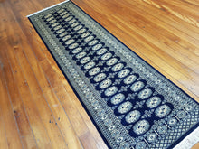 Load image into Gallery viewer, Hand knotted wool Rug 74 size  266 x 79 cm Afghanistan