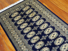 Load image into Gallery viewer, Hand knotted wool Rug 74 size  266 x 79 cm Afghanistan