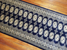 Load image into Gallery viewer, Hand knotted wool Rug 74 size  266 x 79 cm Afghanistan