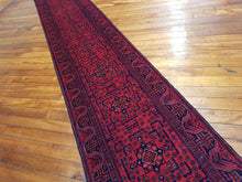 Load image into Gallery viewer, Hand knotted  wool  Rug 24 size 588 x 82 cm Afghanistan