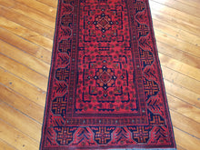 Load image into Gallery viewer, Hand knotted  wool  Rug 24 size 588 x 82 cm Afghanistan