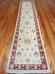 Hand knotted wool Rug 102 size 349 x 72 cm Afghanistan