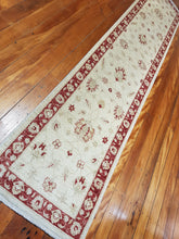 Load image into Gallery viewer, Hand knotted wool Rug 102 size 349 x 72 cm Afghanistan
