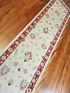 Hand knotted wool Rug 102 size 349 x 72 cm Afghanistan
