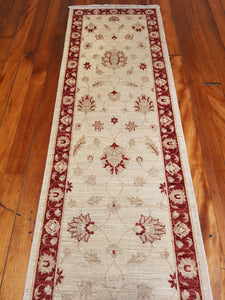 Hand knotted wool Rug 102 size 349 x 72 cm Afghanistan