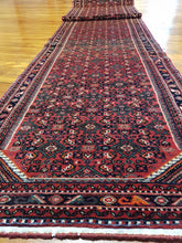 Load image into Gallery viewer, Hand knotted wool Rug  14408 size 590 x 90 cm Iran