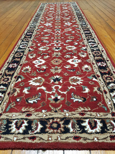 Hand tufted wool rug SQHT 51 size  300 x 80 cm India