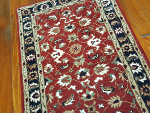 Hand tufted wool rug SQHT 51 size  300 x 80 cm India