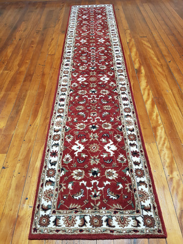 Hand tufted wool Rug  SQHT 51 size 400 x 80 cm India