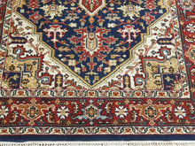 Load image into Gallery viewer, Hand knotted wool Rug 190118 size 190 x 118 cm