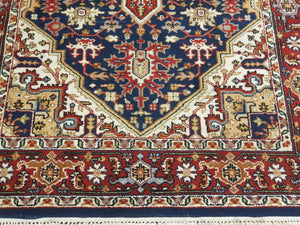 Hand knotted wool Rug 190118 size 190 x 118 cm