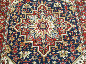 Hand knotted wool Rug 190118 size 190 x 118 cm Iran