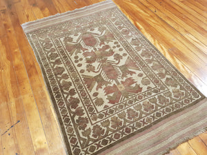 Hand knotted wool Rug 1139 size 196 x 120 cm Afghanistan