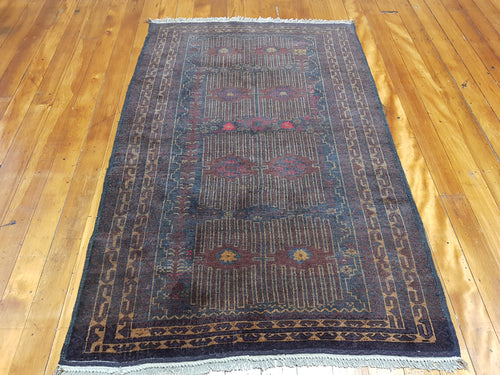 Hand knotted wool Rug 7675 182 x 119 cm Afghanistan