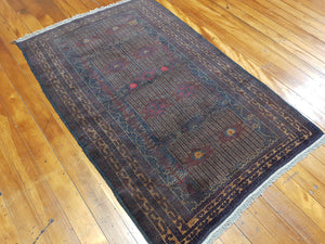 Hand knotted wool Rug 7675 182 x 119 cm Afghanistan