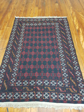 Load image into Gallery viewer, Hand knotted wool Rug 7848 size 200 x 129 cm Afghanistan