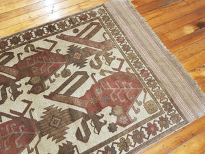 Hand knotted wool Rug 1137 size 130 x 195 cm Afghanistan