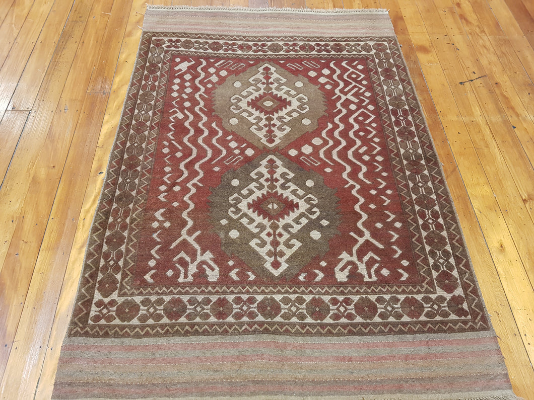 Hand knotted Rug 1104 size 130 x 186 cm Afghanistan