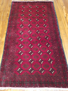 hand knotted wool Rug 4274 size 208 x 111 cm approx Iran