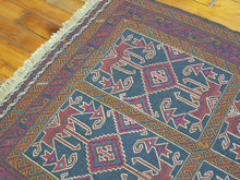 Load image into Gallery viewer, Hand knotted wool rug 200124 size 200 x 124  cm Afghanistan