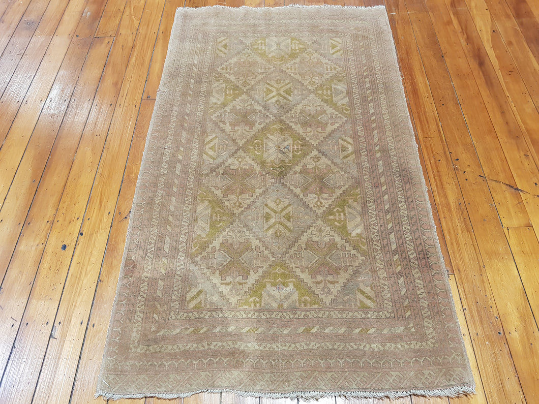 Hand knotted wool Rug 7242 size 175 x 104 cm Afghanistan