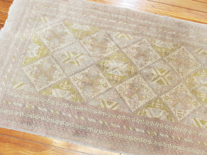 Hand knotted wool Rug 7242 size 175 x 104 cm Afghanistan