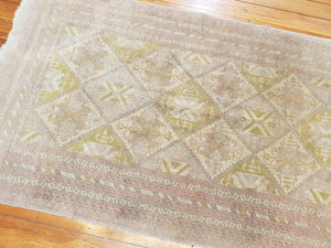 Hand knotted wool Rug 7242 size 175 x 104 cm Afghanistan