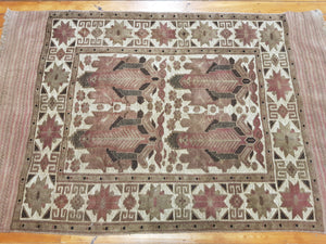 Hand knotted wool Rug 1147 size 200 x 100 cm Afghanistan