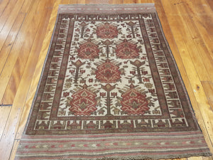 Hand knotted wool Rug 1127 size 182 x 126 cm Afghanistan