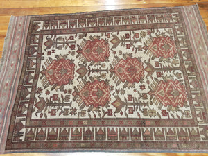 Hand knotted wool Rug 1127 size 182 x 126 cm Afghanistan