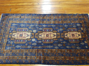 Hand knotted wool Rug 7677 size 200 x 100 cm Afghanistan