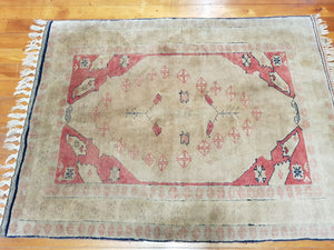 Hand knotted wool Rug 160107 size 160 x 107 cm Turkey