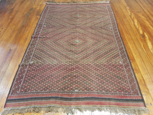 Load image into Gallery viewer, Hand knotted wool Kelim Rug  254 x 157 CM size 247 x 147 cm Afghanistan